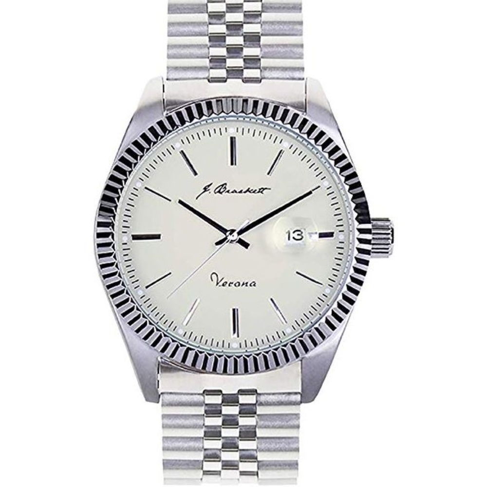 J. Brackett Verona Men's Quartz Bracelet Watch w/D